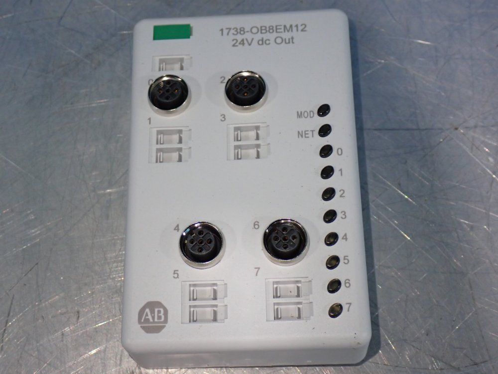 Allen-bradley Armorpoint 8-point Output Module - 1738-ob8em12