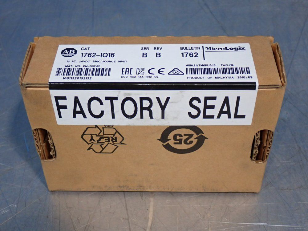 Allen-bradley 16pt Sink.source Input Module - 1762-iq16