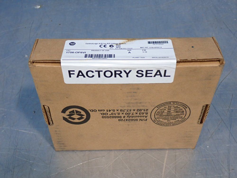Allen-bradley Controllogix 6-point A/o Voltage Module - 1756-of6vi