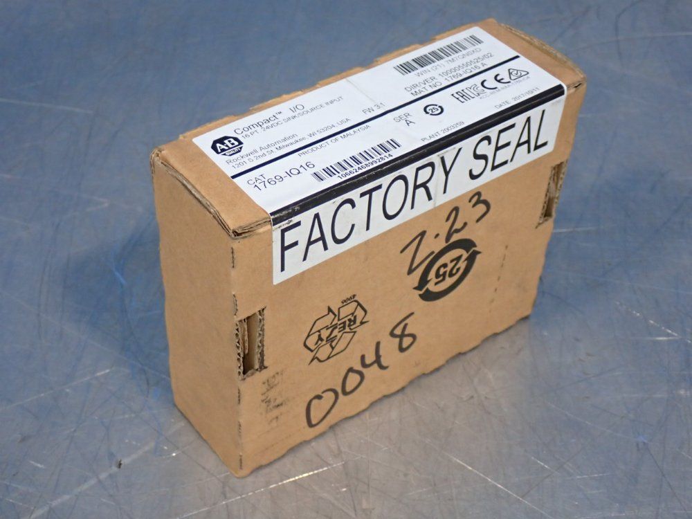 Allen-bradley Compact I/o 16pt Sink/source Input - 1769-iq16