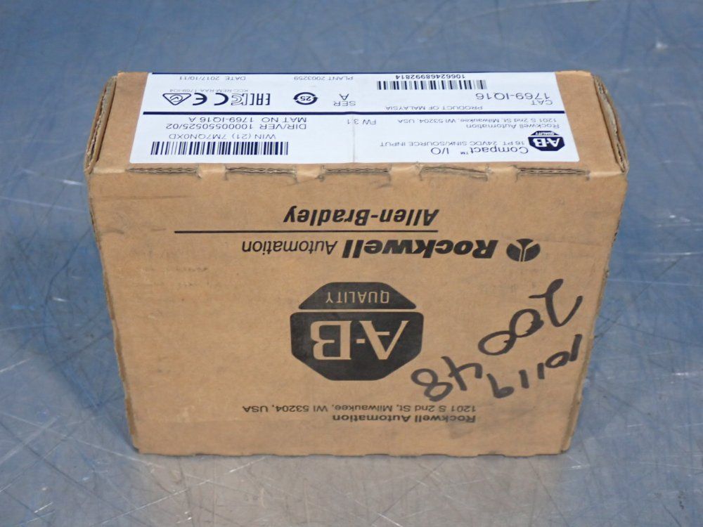 Allen-bradley Compact I/o 16pt Sink/source Input - 1769-iq16