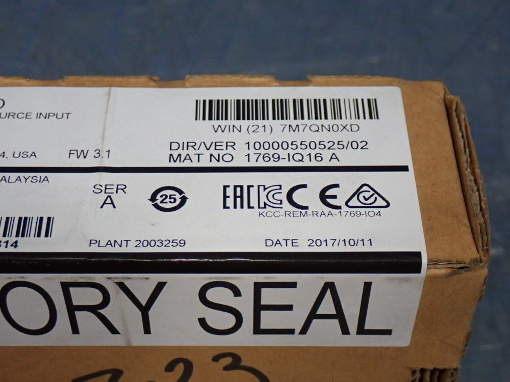 Allen-bradley Compact I/o 16pt Sink/source Input - 1769-iq16