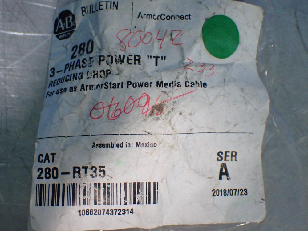 Allen-bradley 3-phase Power T - 280-rt35