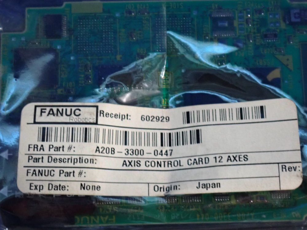 Fanuc Axis Control Card 12 Axes - A20b-3300-0447