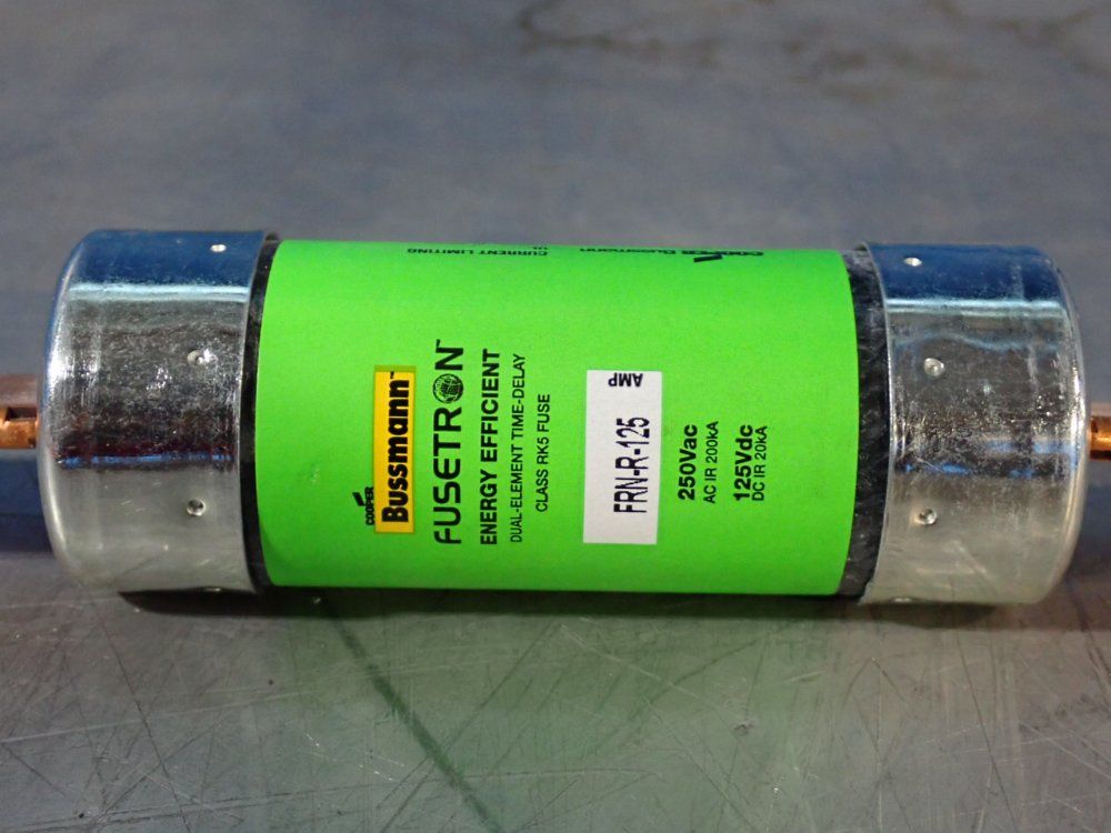 Cooper Bussmann Time Delay Fuse - Frn-r-125