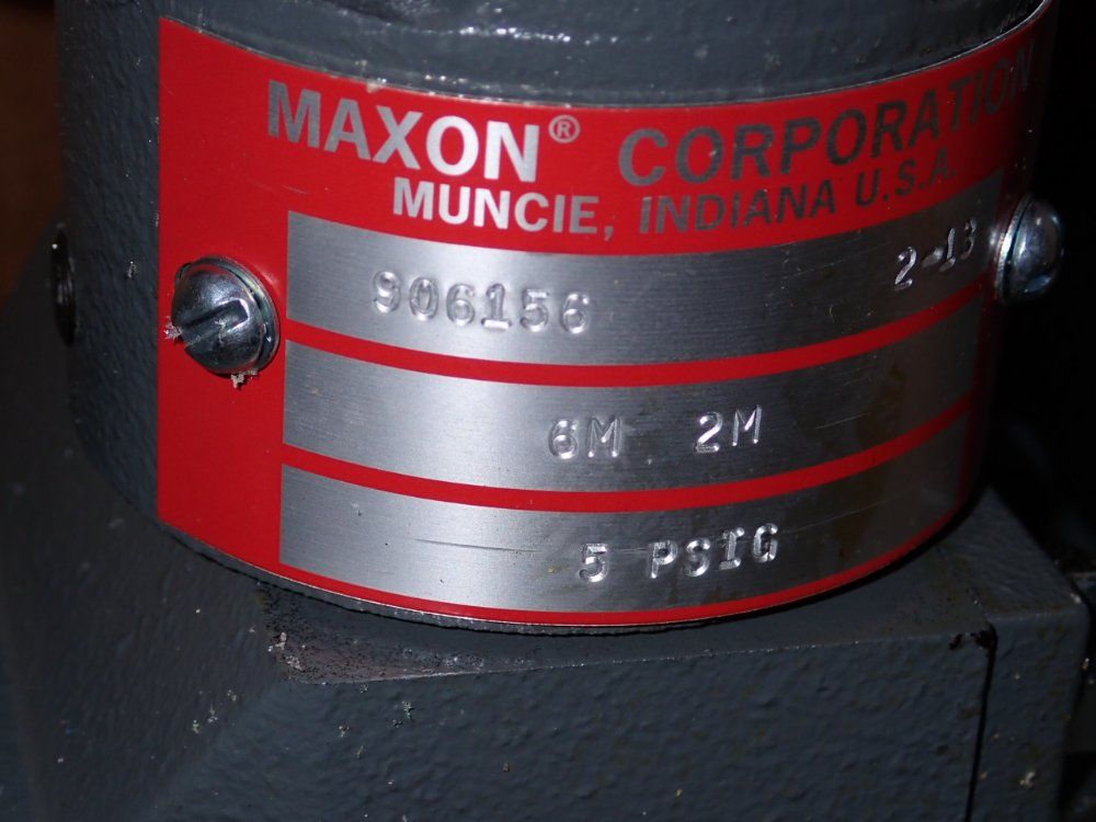 Maxon 6 1/2" & 2" Actuator Valve - 906156