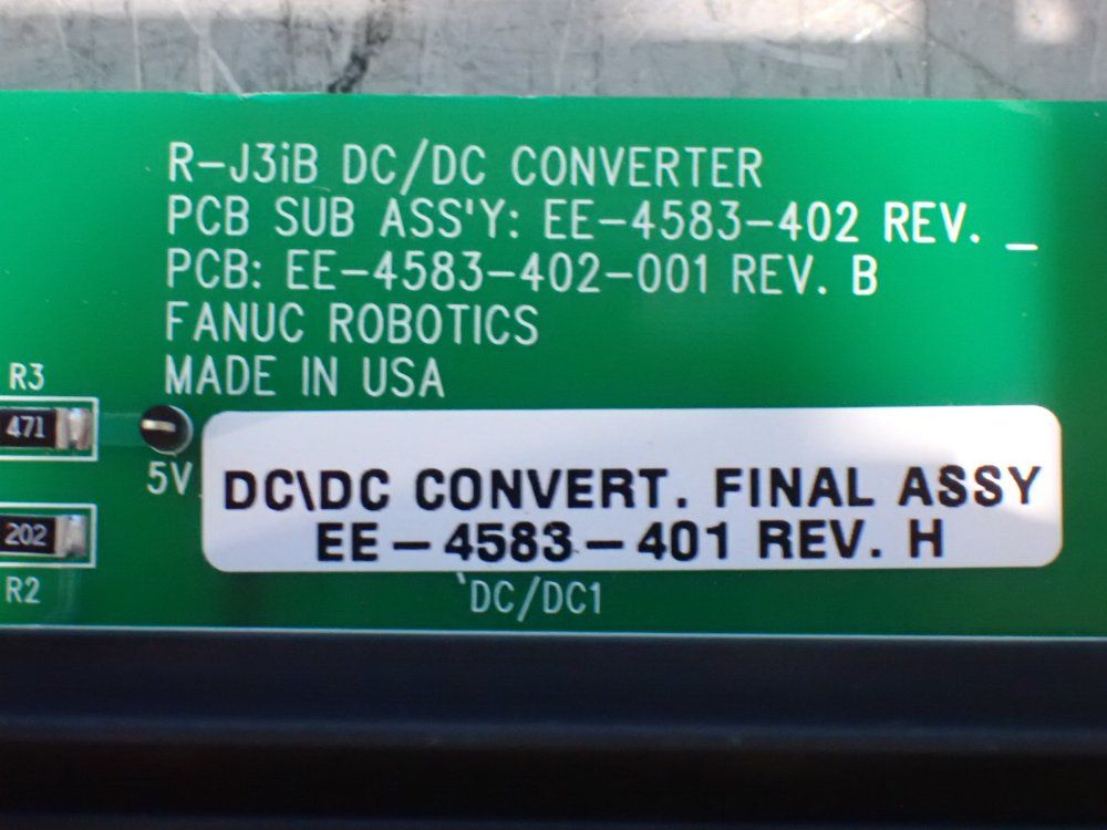 Fanuc Dc/dc Converter Assembly Board - Ee-4583-401