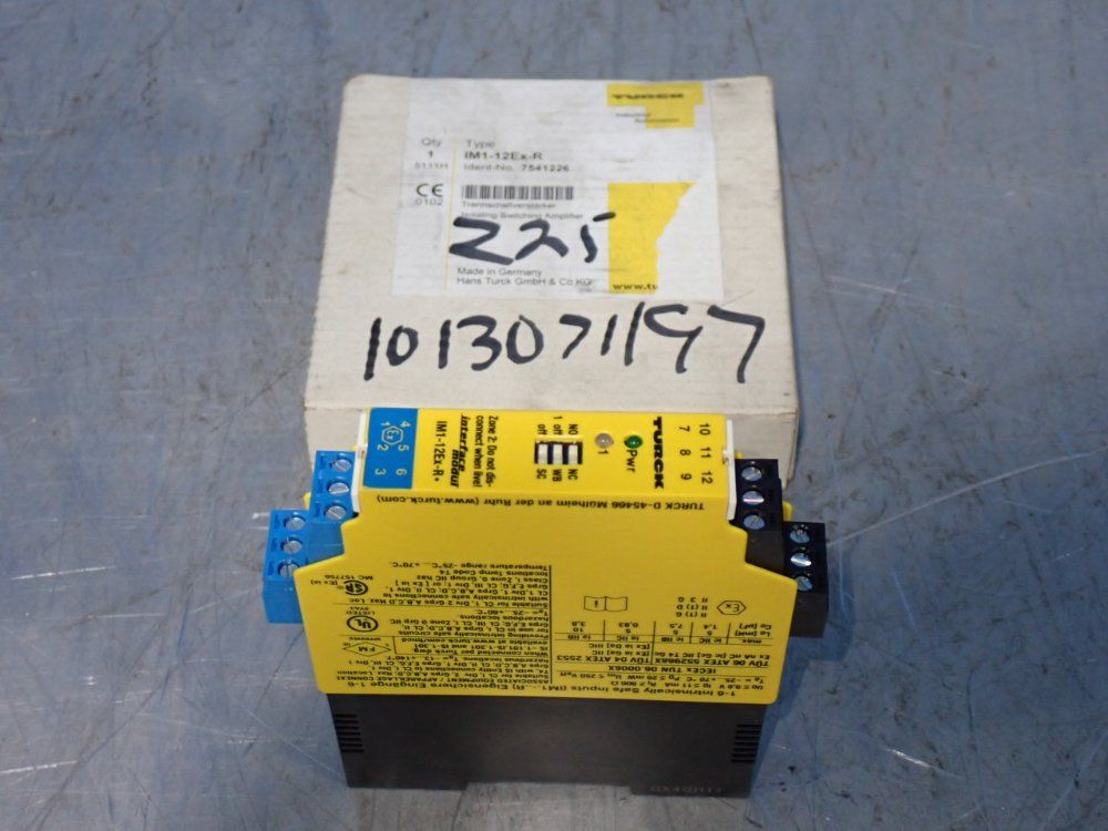 Turck Isolating Switching Amplifier - Im1-12ex-r