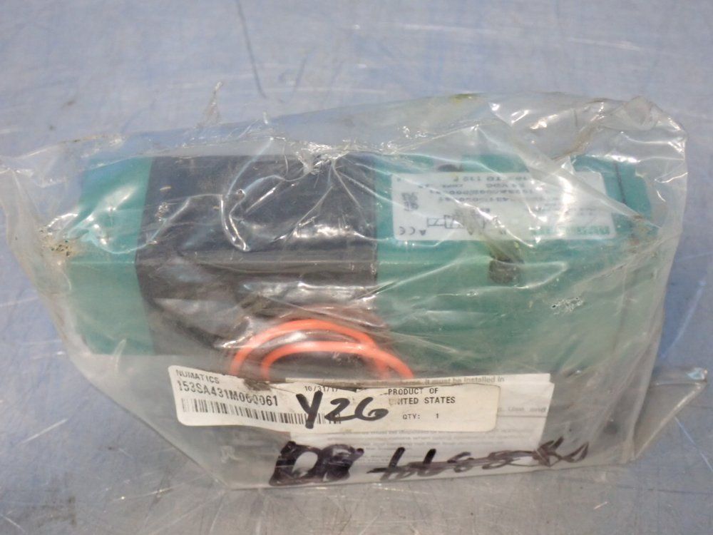 Numatics Pneumatic Solenoid Valve - 153sa431m000061