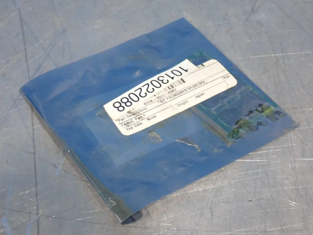 Fanuc Servo Add On Memory Module 64mb/sram2mb - A20b-3900-0287