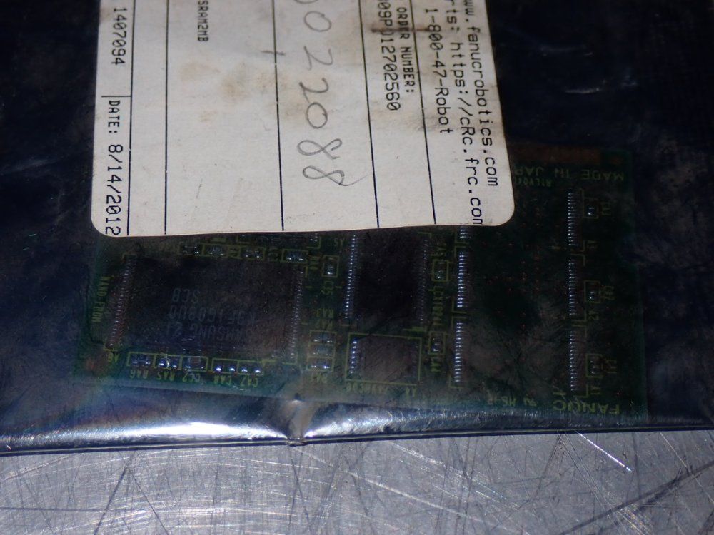 Fanuc Servo Add On Memory Module 64mb/sram2mb - A20b-3900-0287