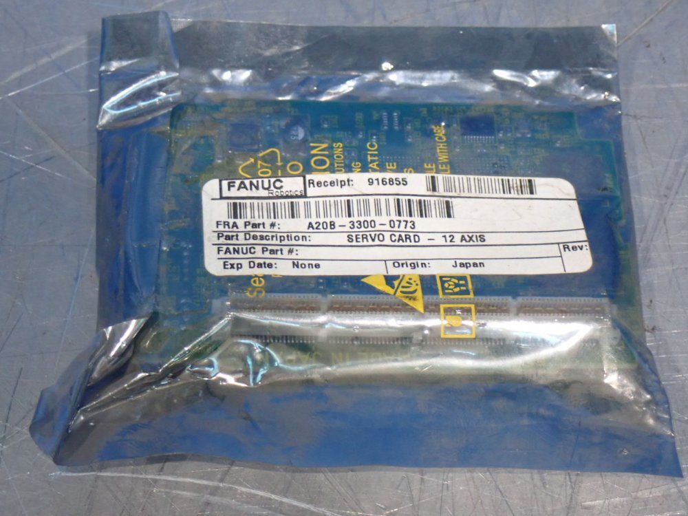 Fanuc 12-axis Servo Card Pcb - A20b-3300-0773