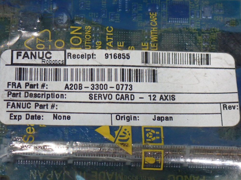 Fanuc 12-axis Servo Card Pcb - A20b-3300-0773