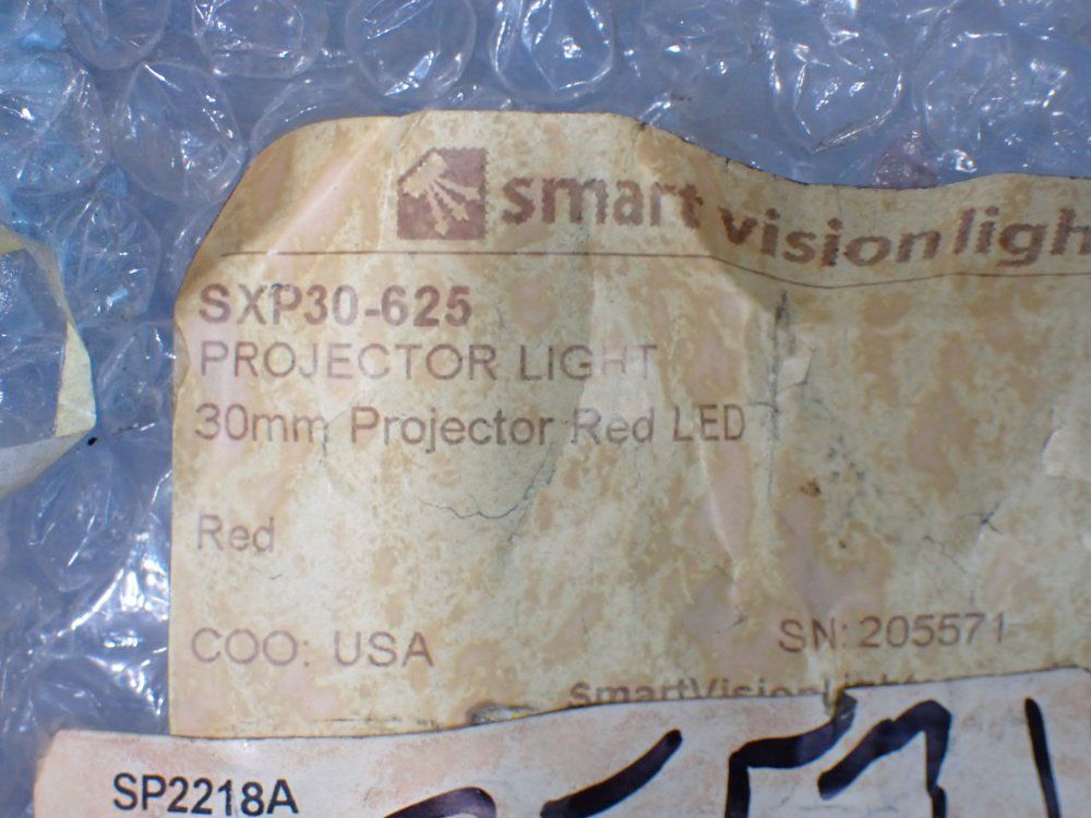 Smart Vision Lights 30mm Red Projector Light - Sxp30-625