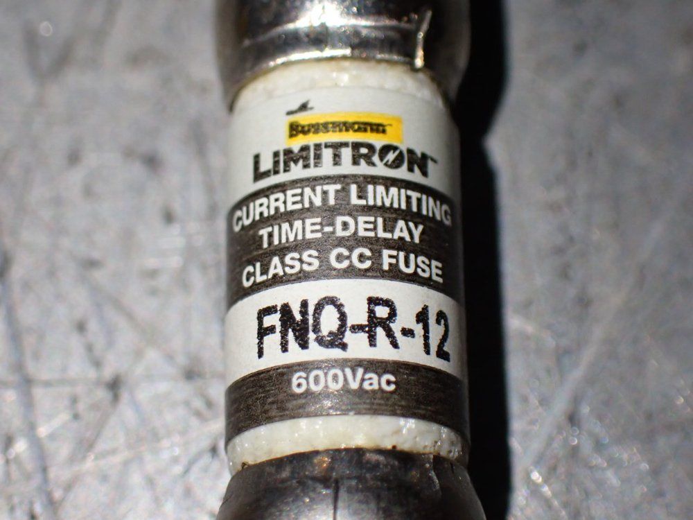 Bussmann Limitron Current Limiting Time Delay Class Cc Fuses - Fnq-r-12