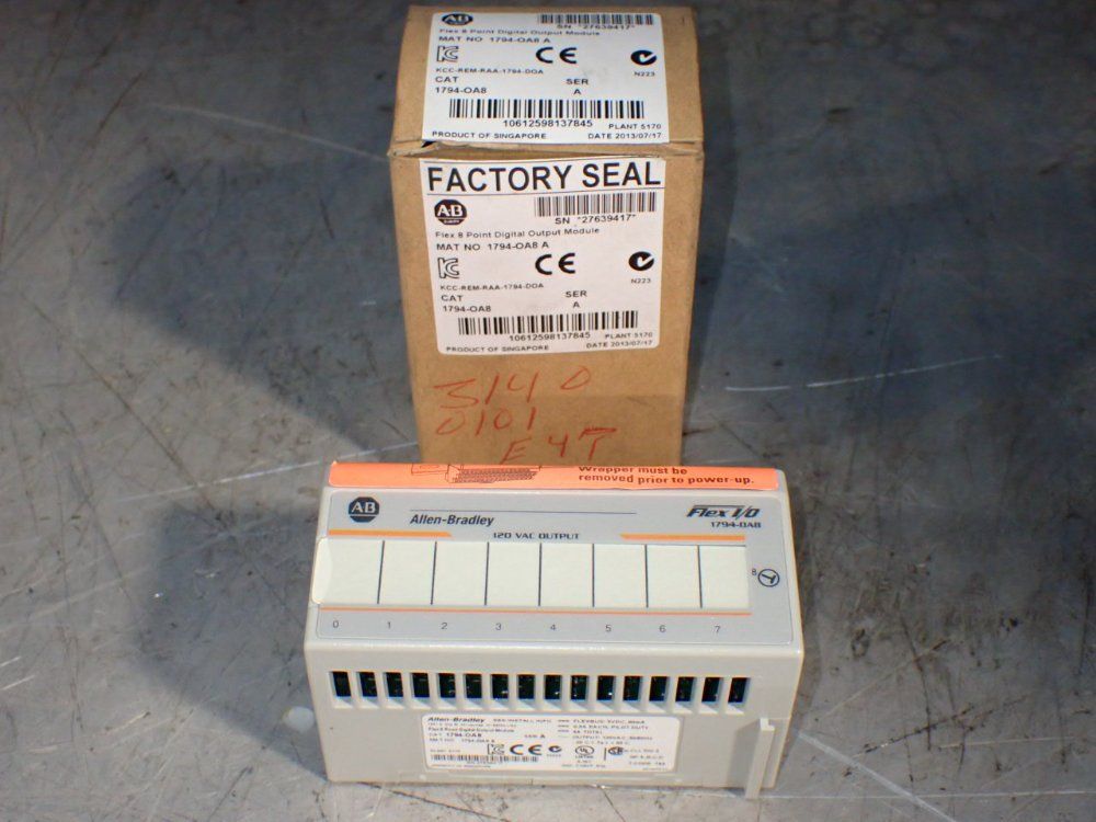 Allen-bradley Flex I/o 8 Point Digital Output Module - 1894-oa8