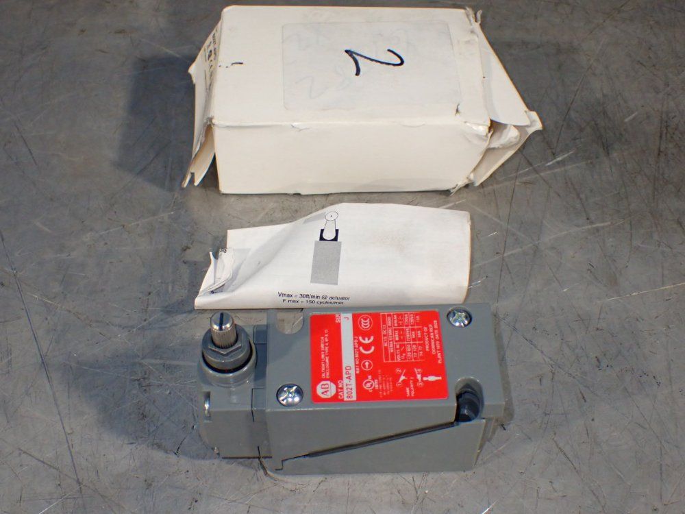 Allen-bradley Oiltight Limit Switch - 802t-apd