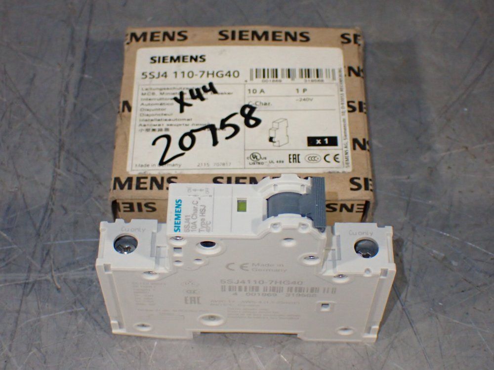 Siemens Miniature Circuit Breaker - 5sj4 110-7hg40