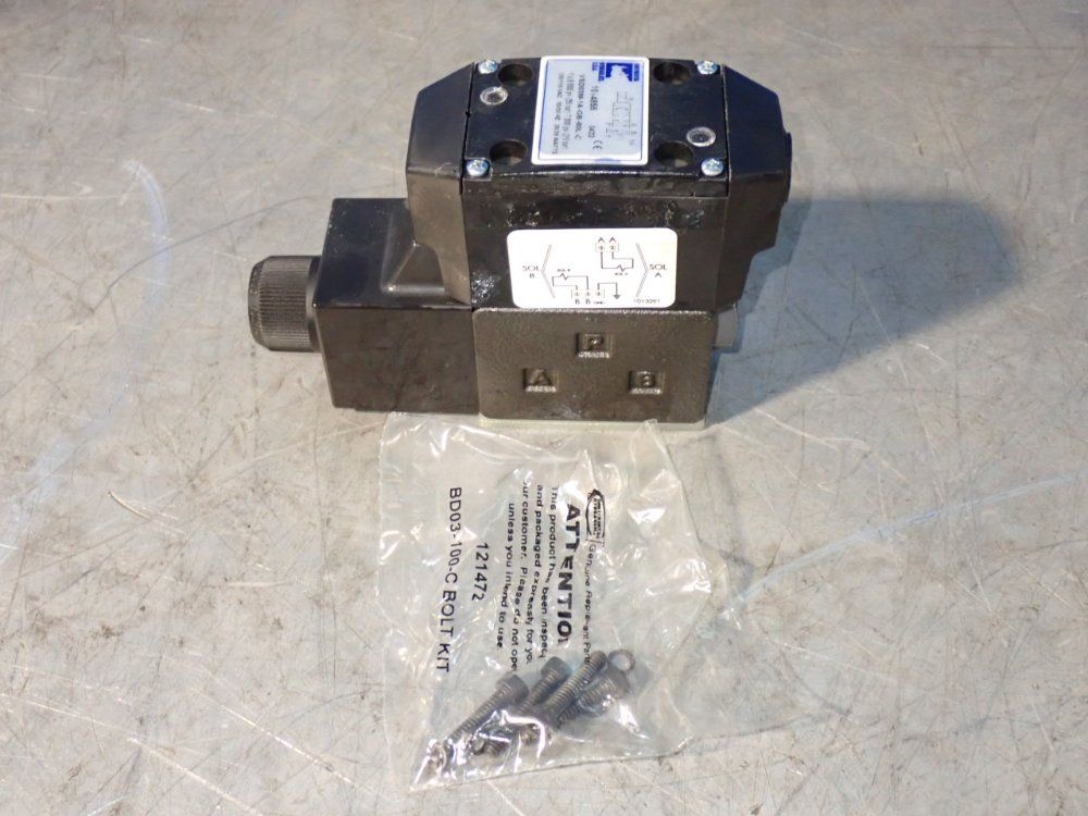 Continental Hydraulics Solenoid Operated Hydraulic Directional Control Valve - Vsd03m-1a-gb-60l-c