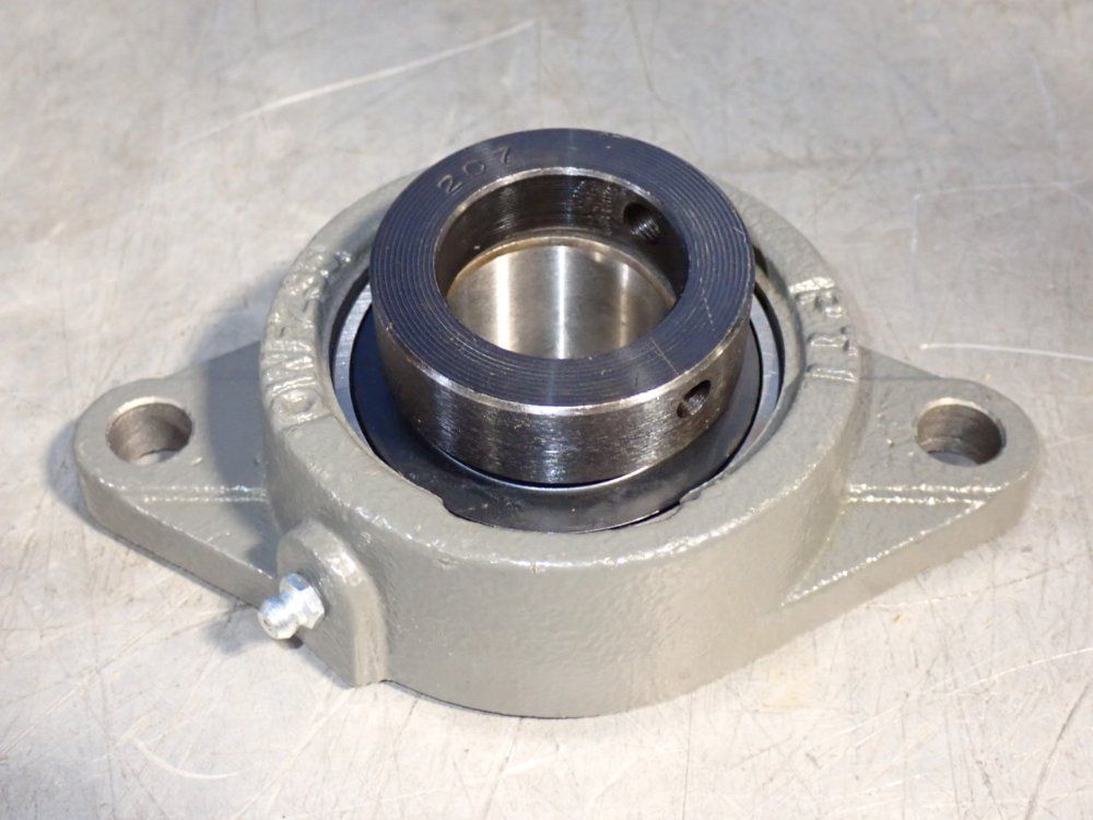 Pti 35mm Normal Duty Flange Mount Ball Bearing - 0wfz207-35amm