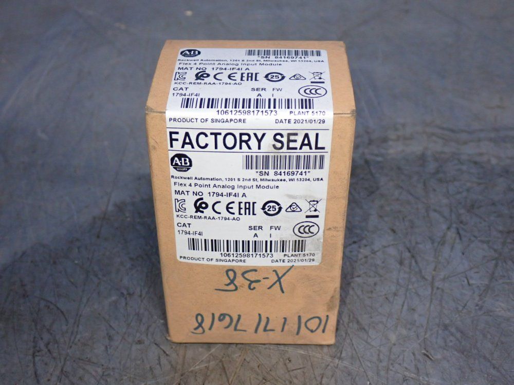 Allen-bradley Flex I/o 4 Point Analog Input Module - 1794-if41