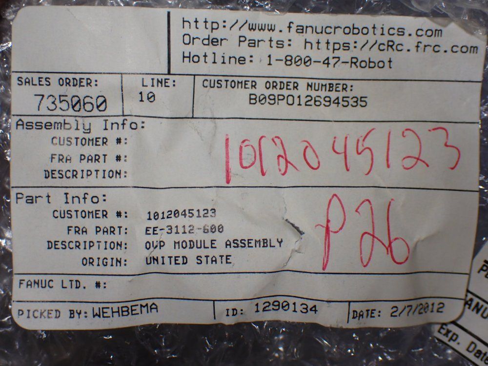 Sti Over Voltage Protection Module - Ee-3112-600
