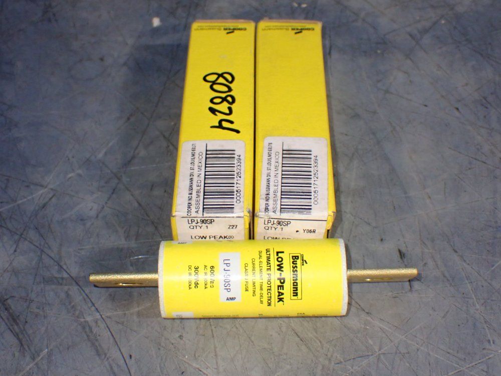 Cooper Bussmann Low-peak Dual Element Fuses - Lpj-90sp
