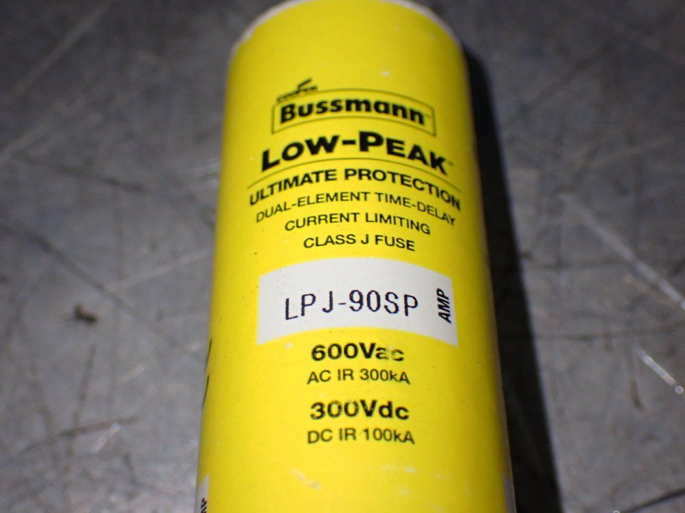 Cooper Bussmann Low-peak Dual Element Fuses - Lpj-90sp