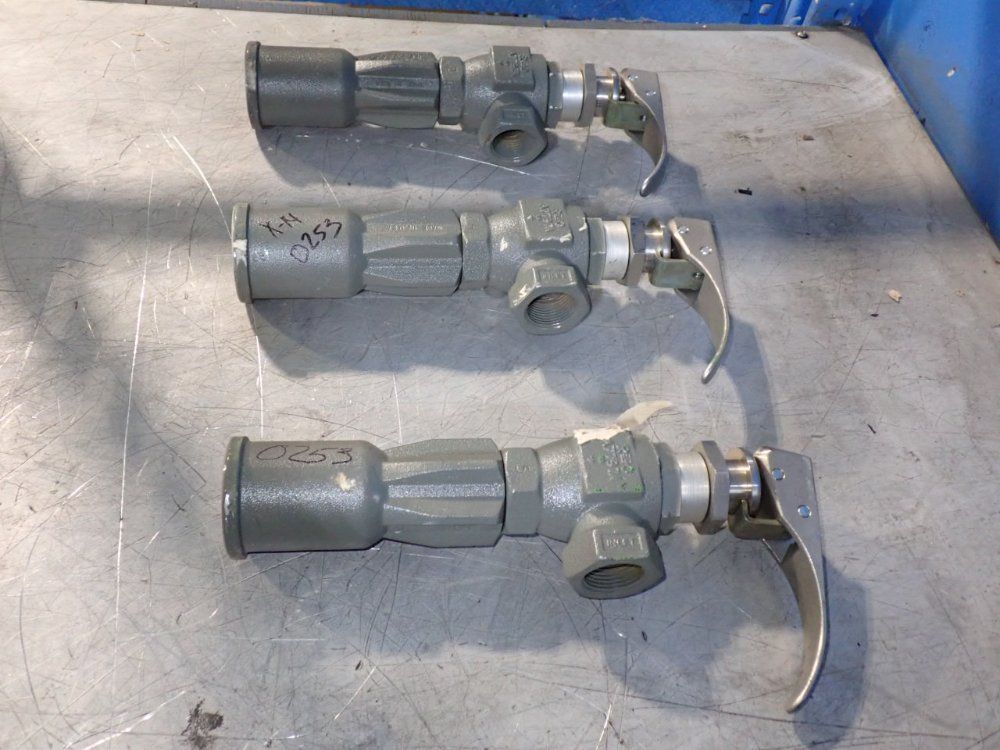 Rego 1" Quick Acting Hose End Shut Off Valves - A7797a