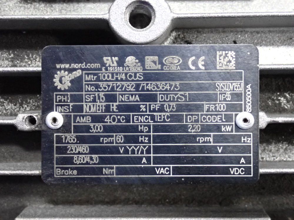 Nord 3 Hp Gear Dive - Sk 22-100 Lh/4 Cus Cus Hl