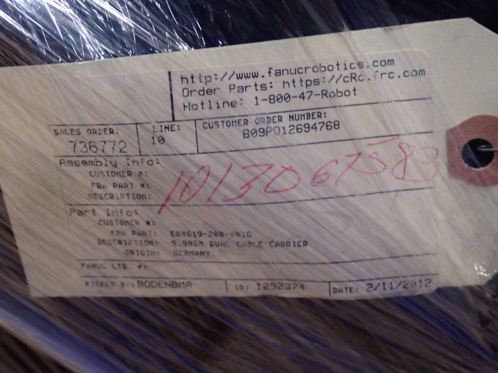 Tsubaki Kabelschlepp Cable Carrier - E04619-200-001g