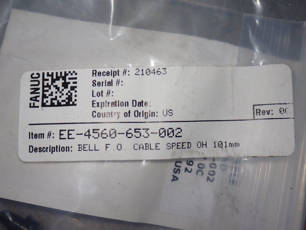 Fanuc Fiber Optic Speed Cable Heads.