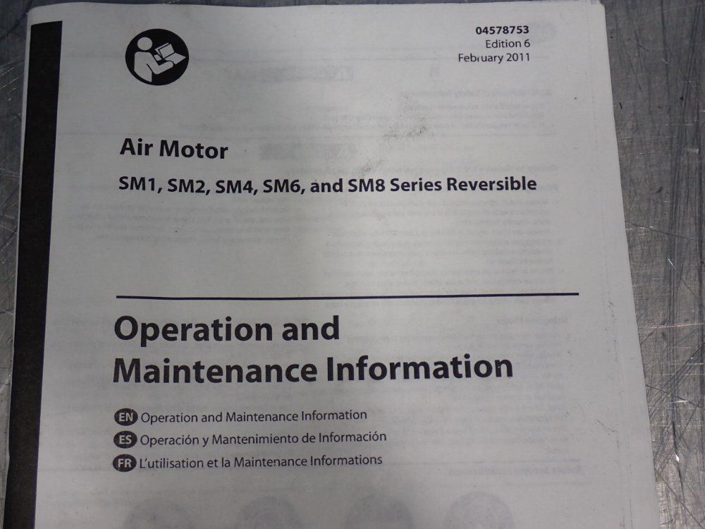 Ingersoll Reversible Air Motor - Sm4aman