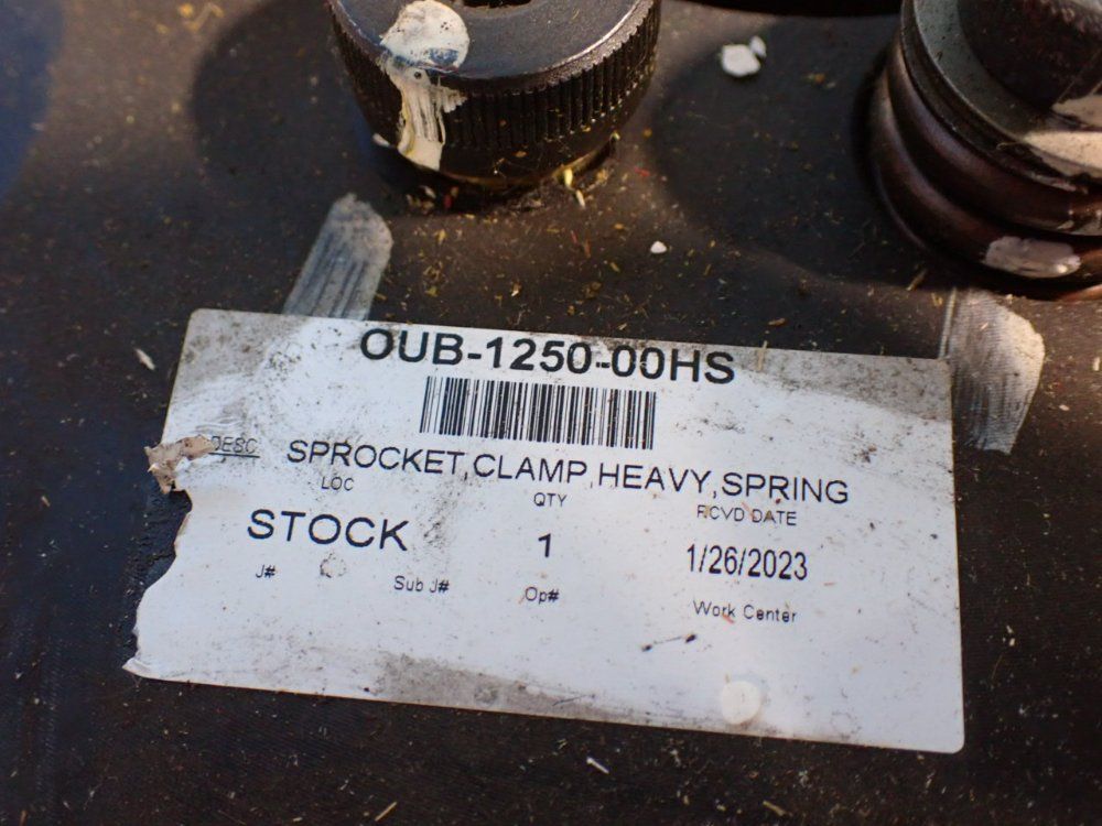 Sinto Sprocket And Clamp Assembly. - Oub-1250-00hs