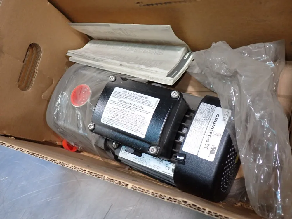 Grundfos 145/232psi Horizontal Multistage Centrifugal Pump - A-r-i-e-aqqe J-a-a-n