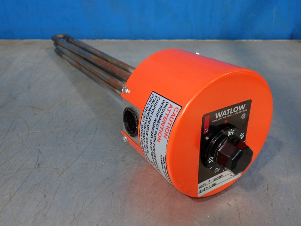 Watlow Screw Plug Immersion Heater - Bhs717j5s4