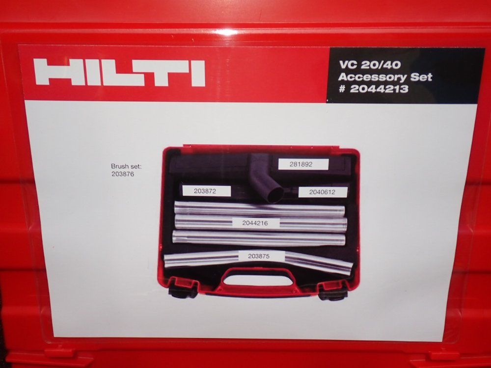Hilti Vacuum Accessory Lot