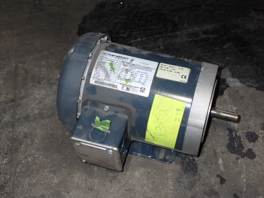 Marathon Electric 2 Hp Motor - Vj56t34f5305jk