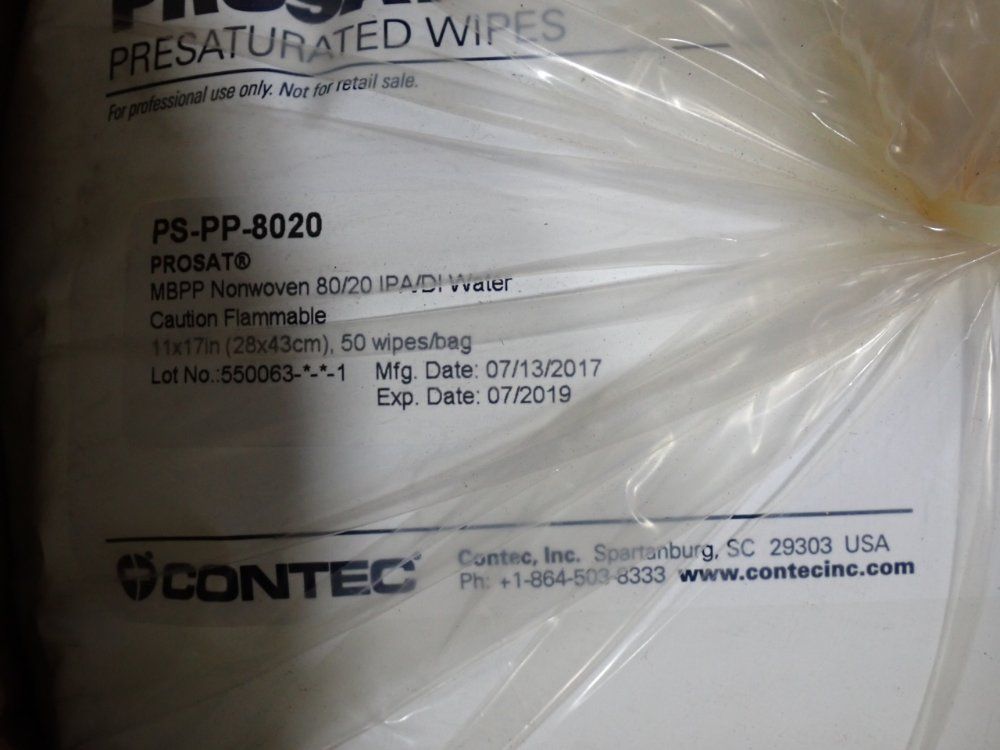 Prosat Presaturated Wipes - Ps-pp-8020