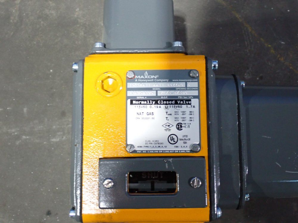 Maxon Gas Safety Valve - 150sma11-aa11-bb2