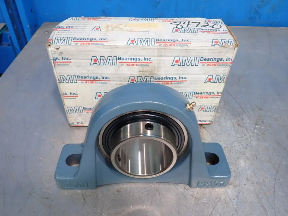 Ami Bearings 2-bolt Base, 2-15/16 In Bore Pillow Block Ball Bearing Unit - Ucp215-47