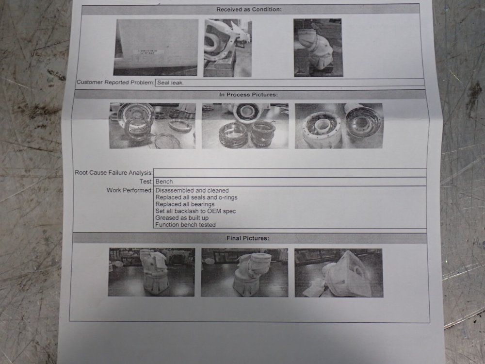 Fanuc Robotic Wrist Assembly - Eo-5093-010-007a
