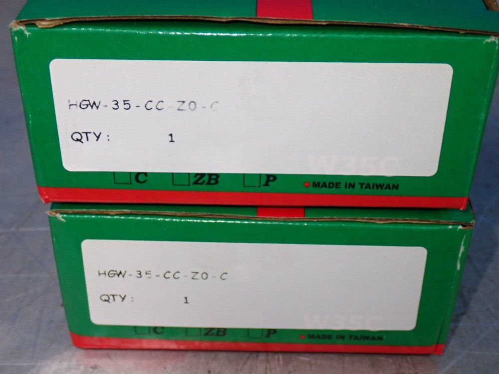 Hiwin Linear Bearing / Rail Kit - Hgw-35-cc-2r0360-20-h + E2