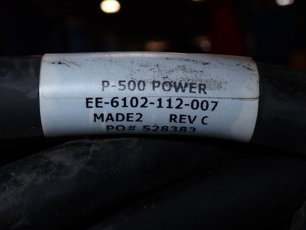 Fanuc P-500 Power Cable - Ee-6102-112-007