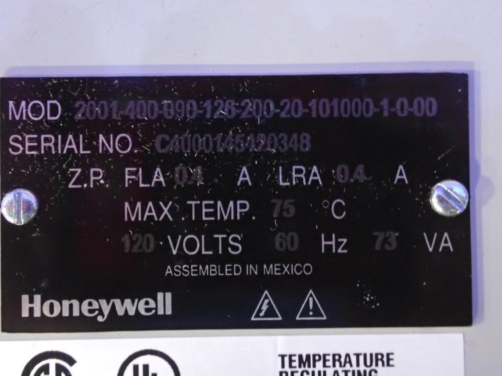 Honeywell Electric Actuator - 2001-400-090-126-200-20-101000-1-0-00