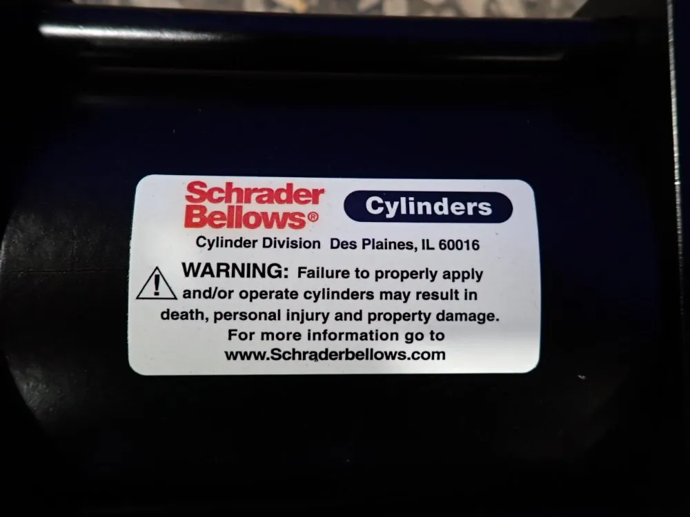 Schrader Bellows 250 Psi Pneumatic Tie-rod Cylinder - Faf112821