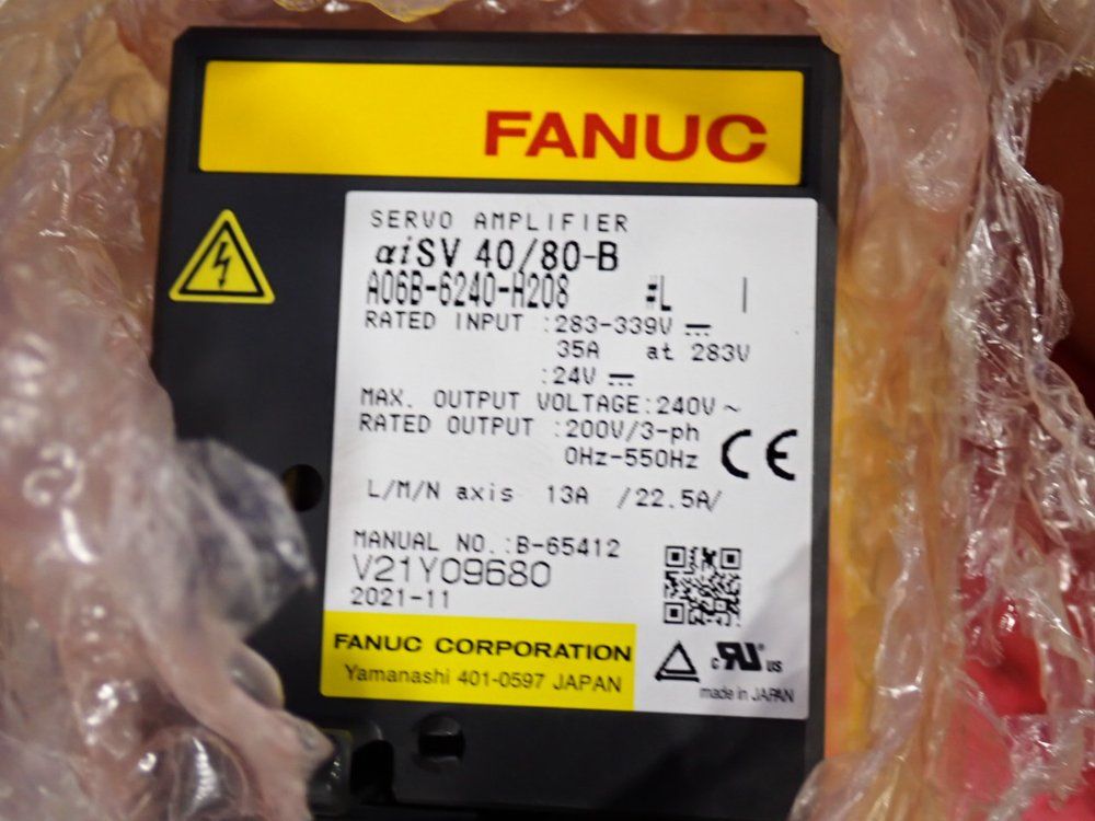 Fanuc Servo Amplifier Module - A06b-6240-h208