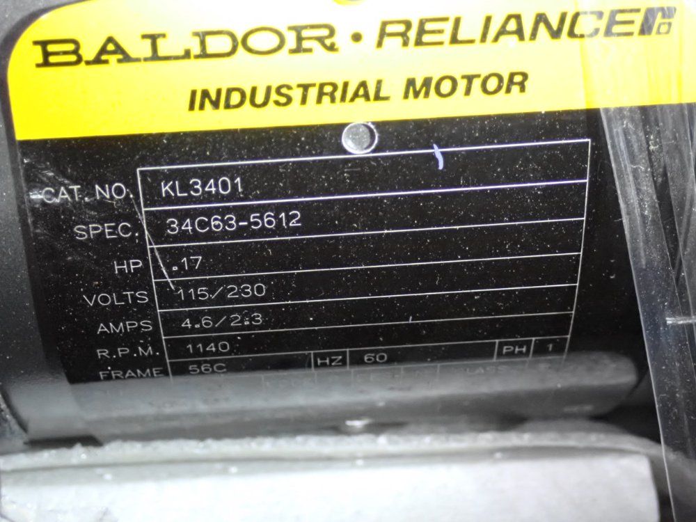 Baldor .17 Hp Motor - Kl3401