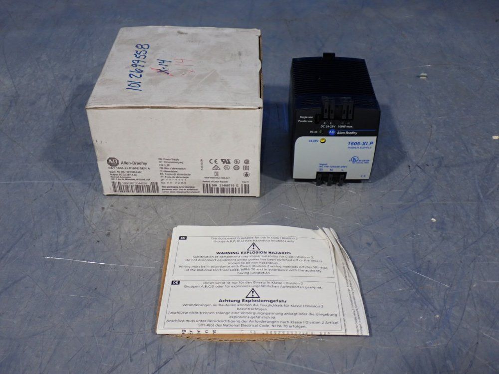 Allen-bradley Power Supply - 1606-xlp100e