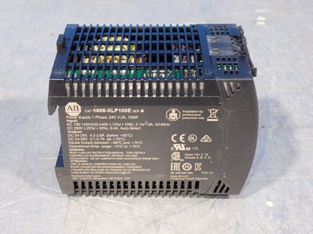 Allen-bradley Power Supply - 1606-xlp100e